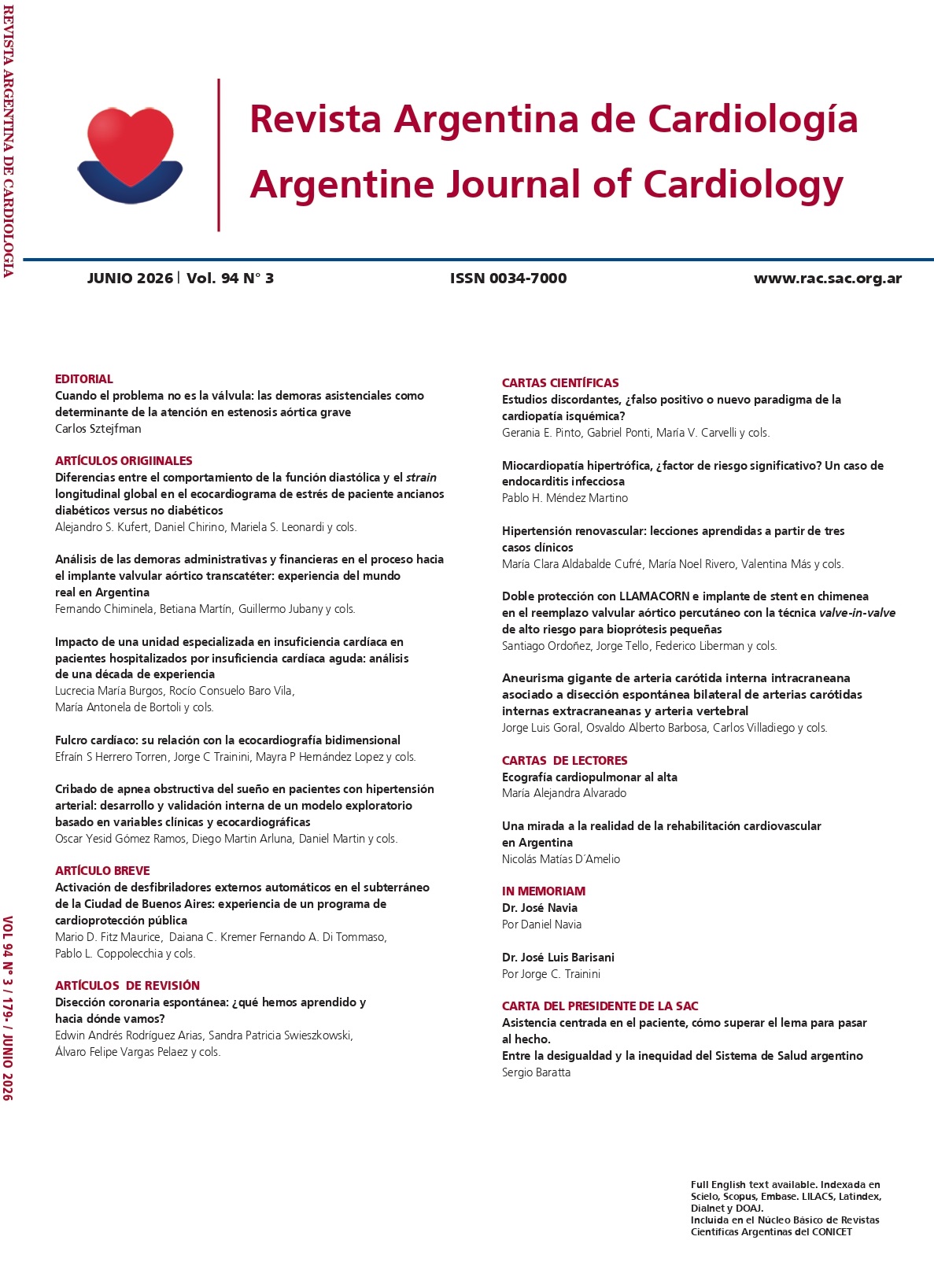 					Ver Rev Argent Cardiol 2026 Vol. 94 Nro. 3
				